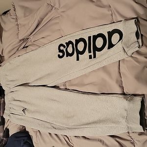 Boys Adidas joggers size large